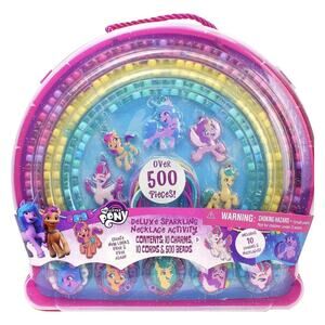 My Little Pony Deluxe Necklace Activity Over 500 Pcs New